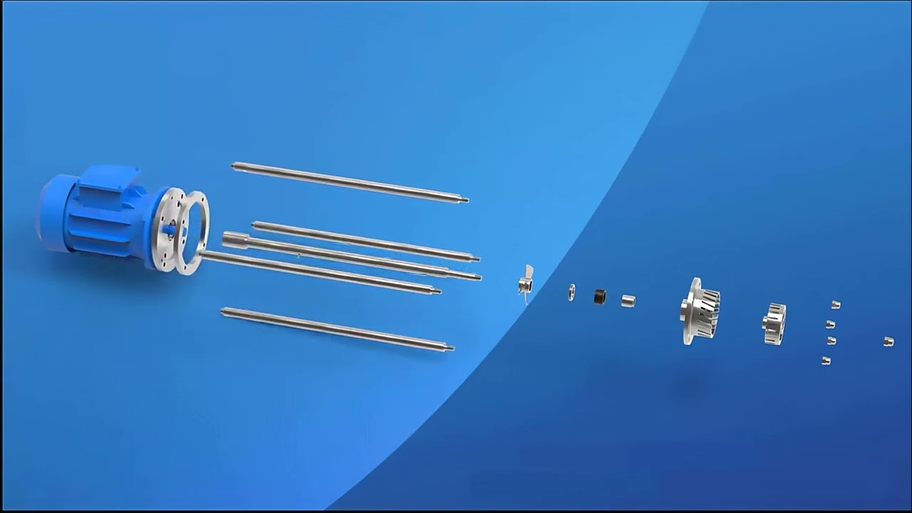 high shear mixer 3D