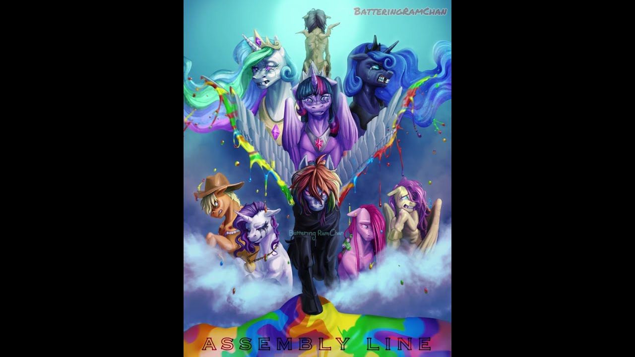 Assembly Line | Rainbow Factory AU Speedpaint
