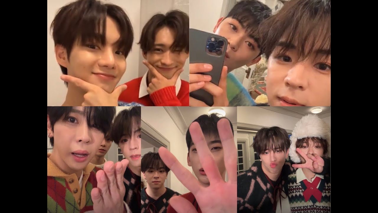 ORβIT インスタライブ７人でクリスマス🎄グッズ撮影20230916