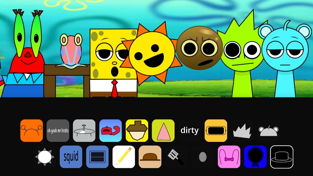 Sprunki Bob Squarepants