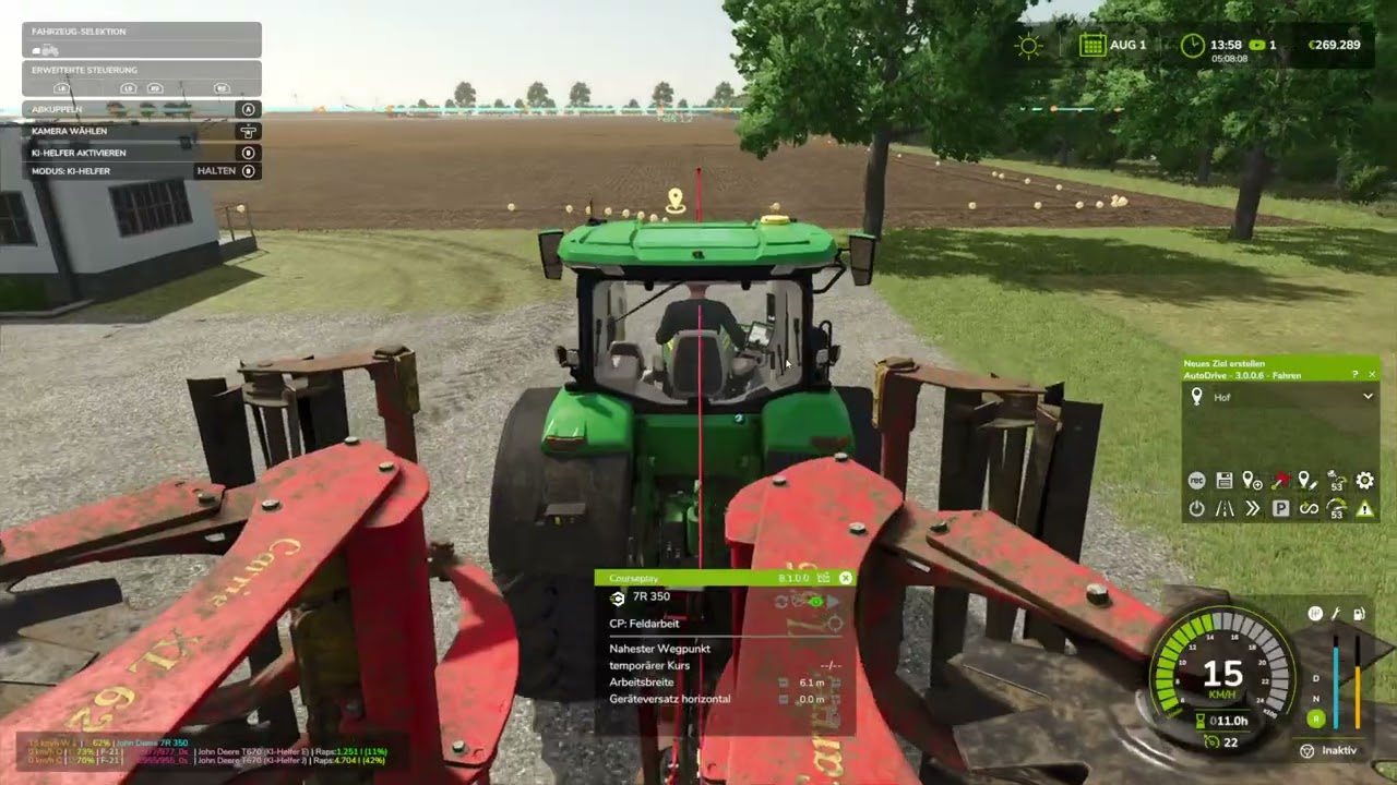 FarmingSimulator2025 XXL Farm 30 Produktions dorf Einfahren