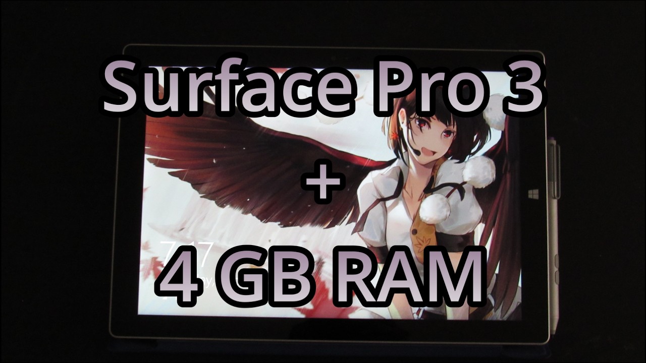 Surface Pro 3 + 4 GB RAM = Semi-Disappointment?