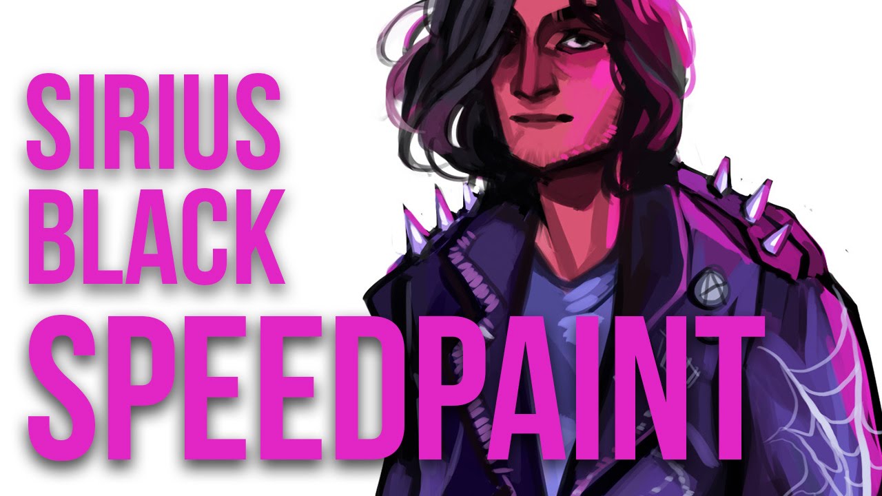 Digital Speedpaint (Sirius Black) || artofpan