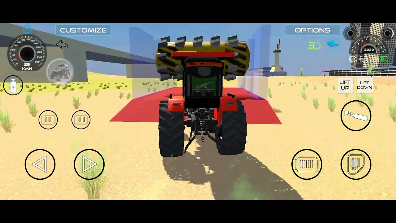 and Uploading Stone🪨🚜 From Dumper Truck in Game #truck #jcb #tractor #dumper #gamev