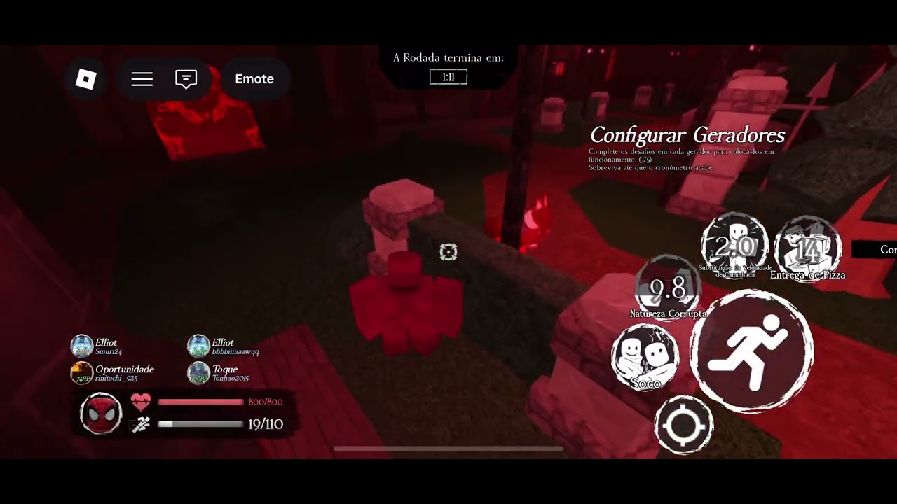 Jogando uma partida de coolkid no Forsaken