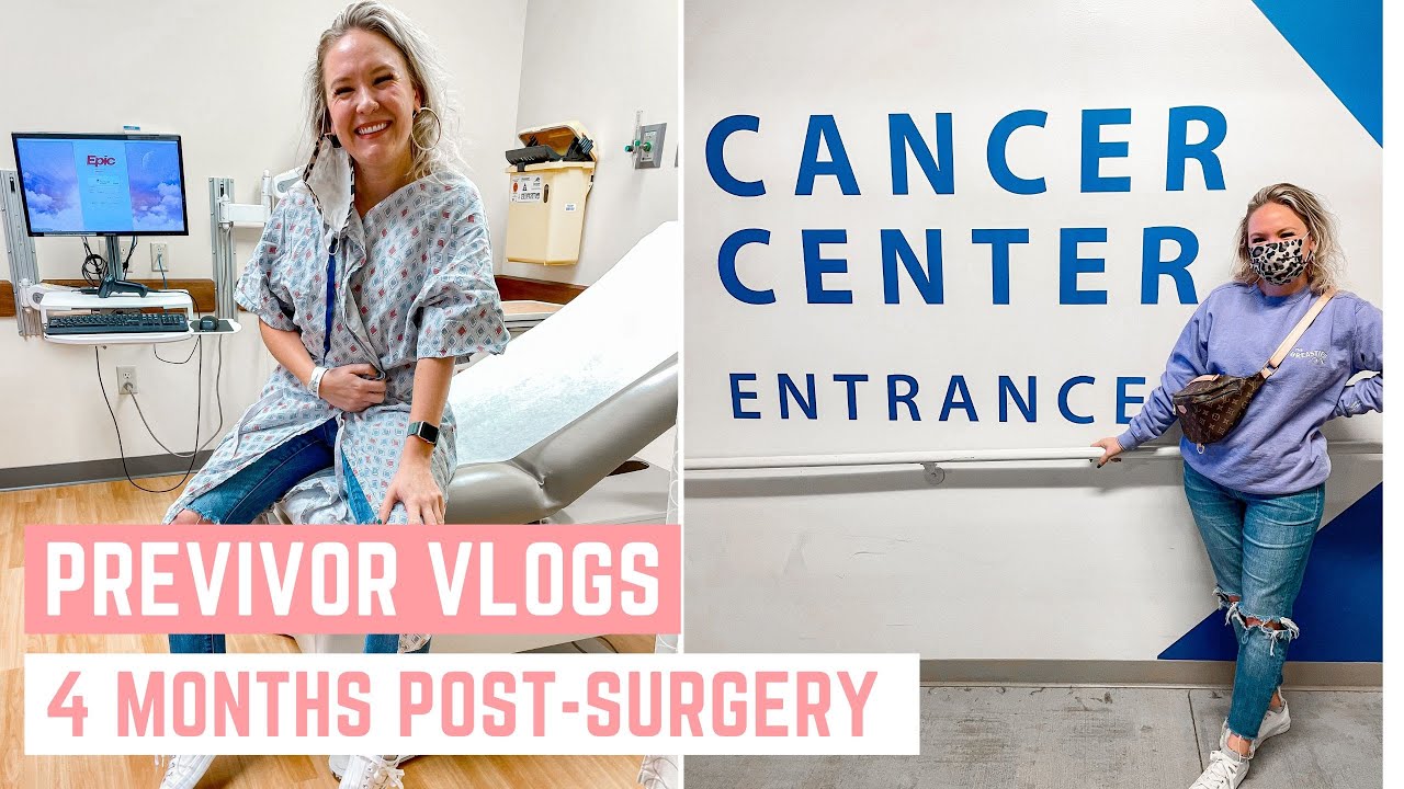 PREVIVOR VLOGS: 4 Month Post-Mastectomy Appointment