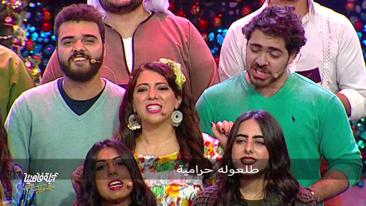 لايڤ من الدوبلكس الموسم السادس | دويتو أغنية بابا نويل مع فابريكا | الحلقة العاشرة (ج١)
