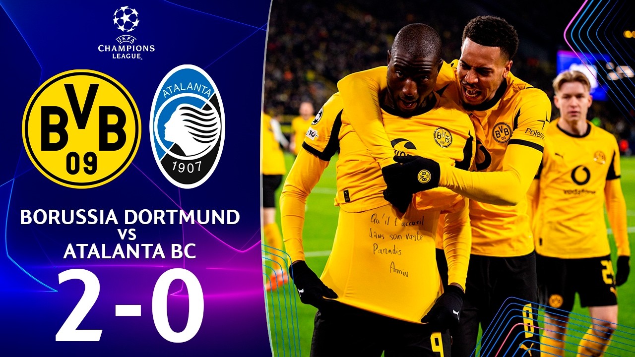 Borussia Dortmund - Atalanta | 2-0 | Zusammenfassung | UEFA Champions League 25/26| dortmund atalant