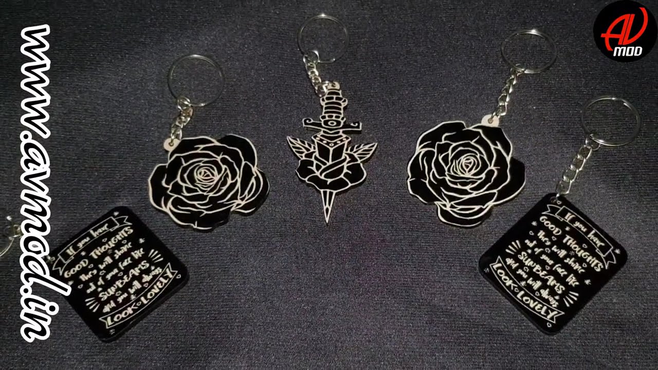 Customized 3D keychain By AvMoD