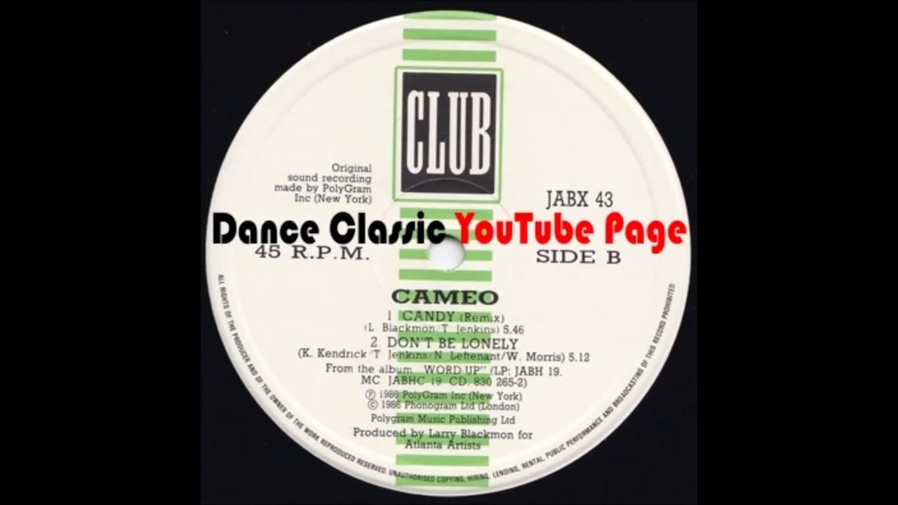 Cameo - Candy (Remix)