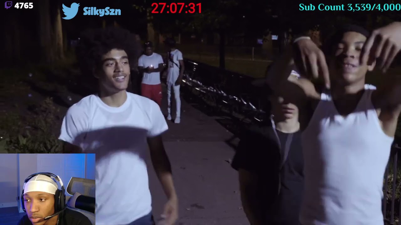Silky Reacts To Kay Flock x B Lovee - “OPP SPOTTER” ( Behind the scenes) Raw footage