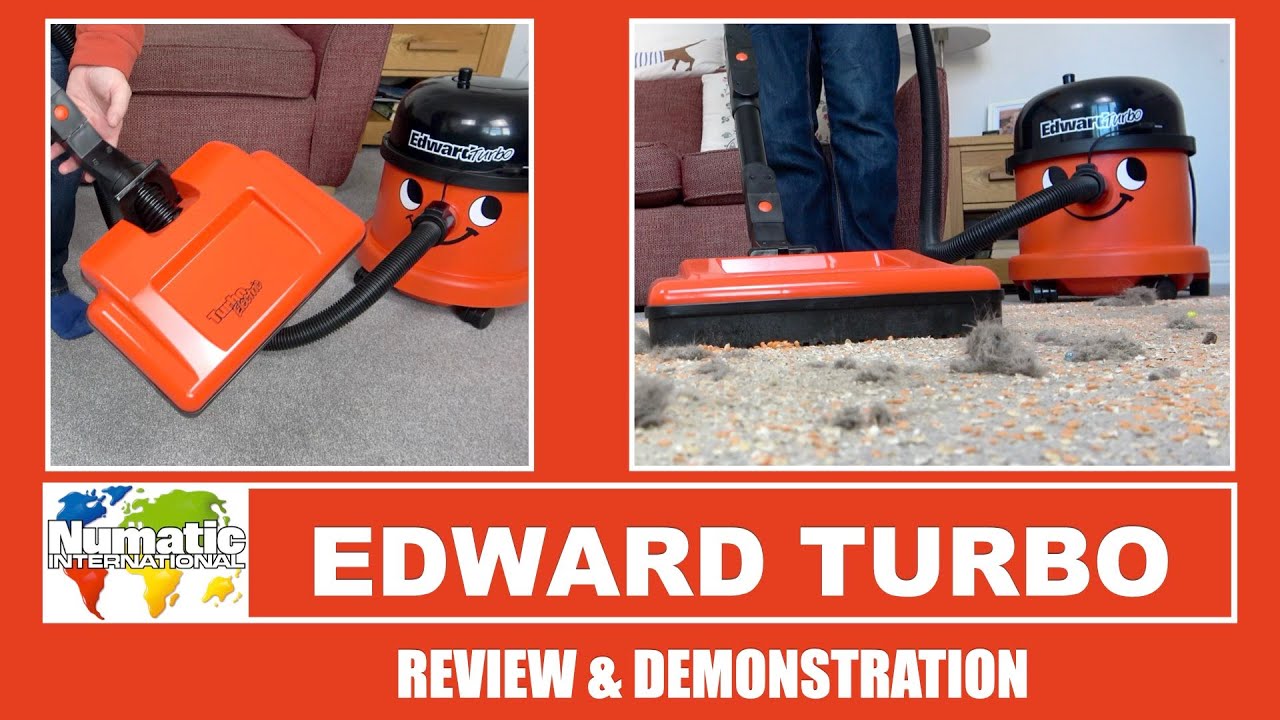 Пылесос Numatic Edward Turbo — теперь с турбоэлектрической насадкой!