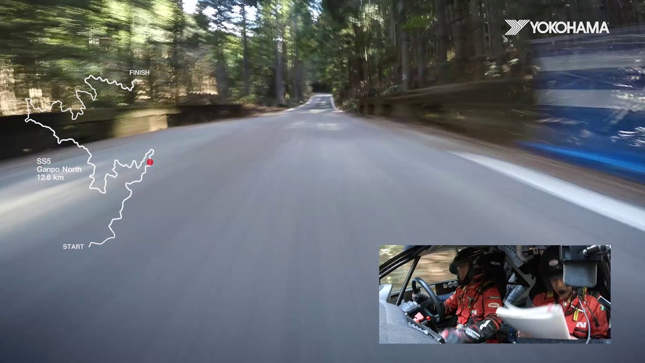 ADVAN - PIAA LANCER Evo X onboard footage 2019 JRC SHINSHIRO RALLY