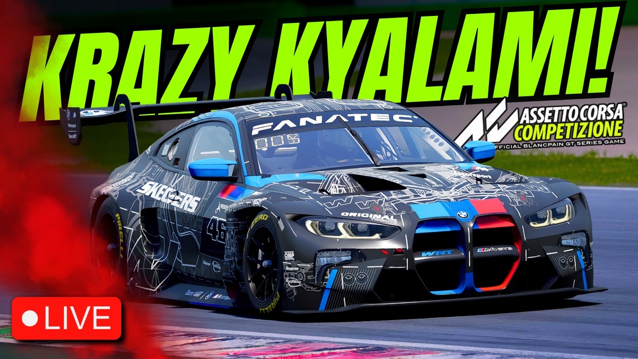 LIVE🔴 ASSETTO CORSA COMPETIZIONE | KYALAMI KRAZINESS!!