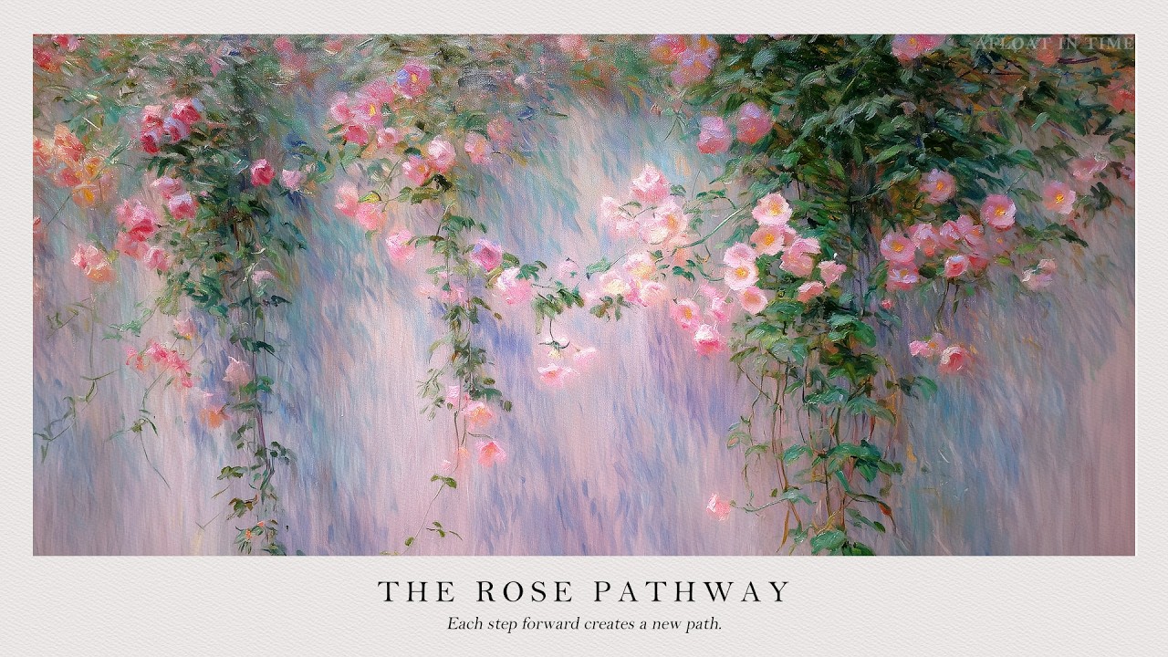 Peaceful Rose Garden Piano Music 🌹 Calming Ambience for Work, Study & Rest