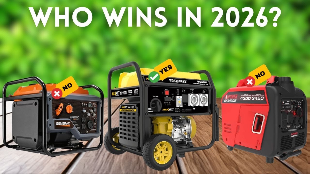 ✅ TOP 10 Best Inverter Generators In 2025