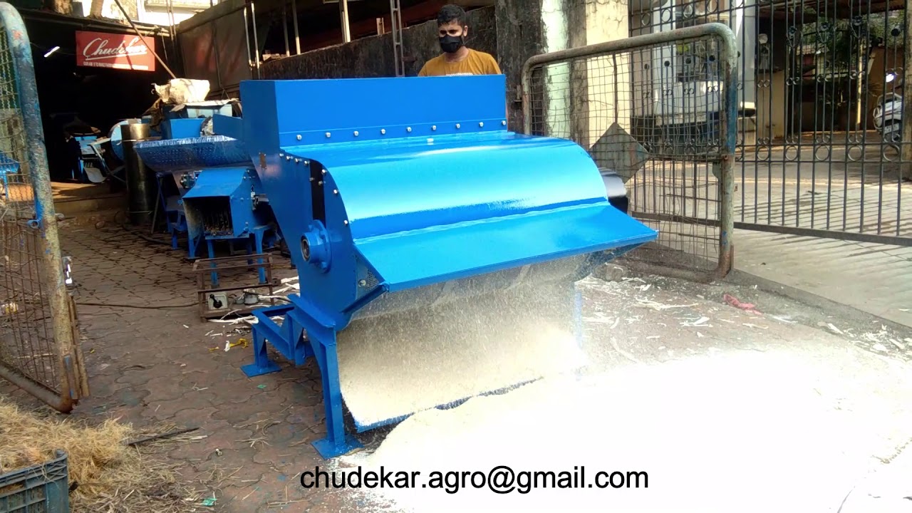 Sugarcane bags grinder
