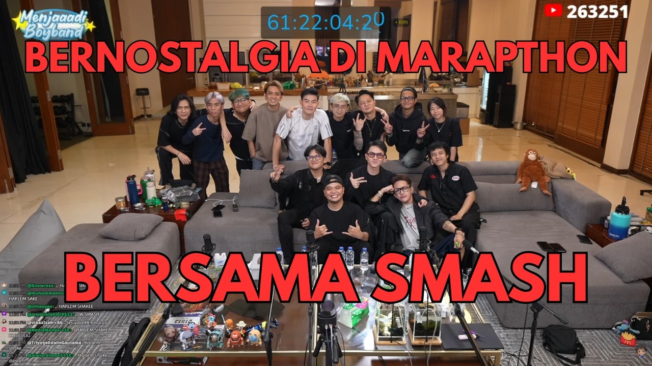 FULL BERNOSTALGIA BERSAMA SMASH DI MARAPTHON