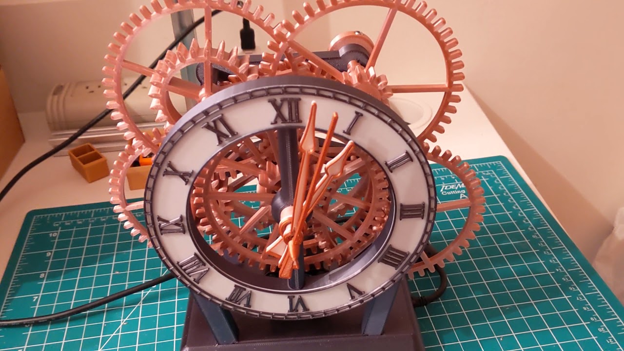 Steve Peterson Stepper clock