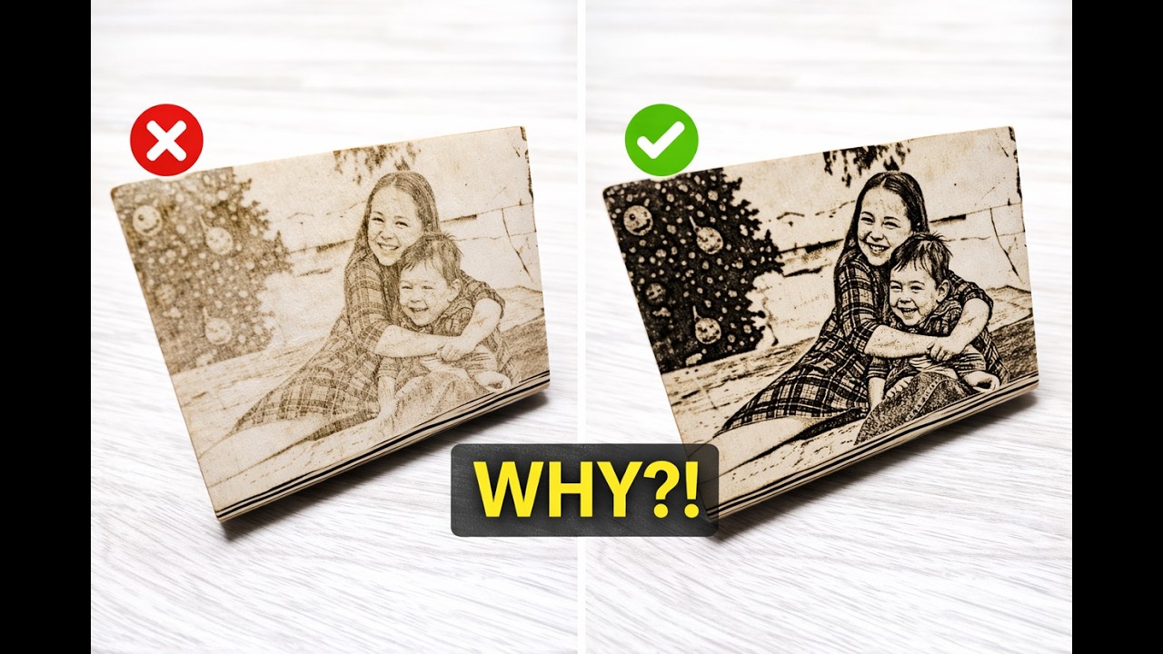 Why Photo Engraving on Plywood Is So Inconsistent