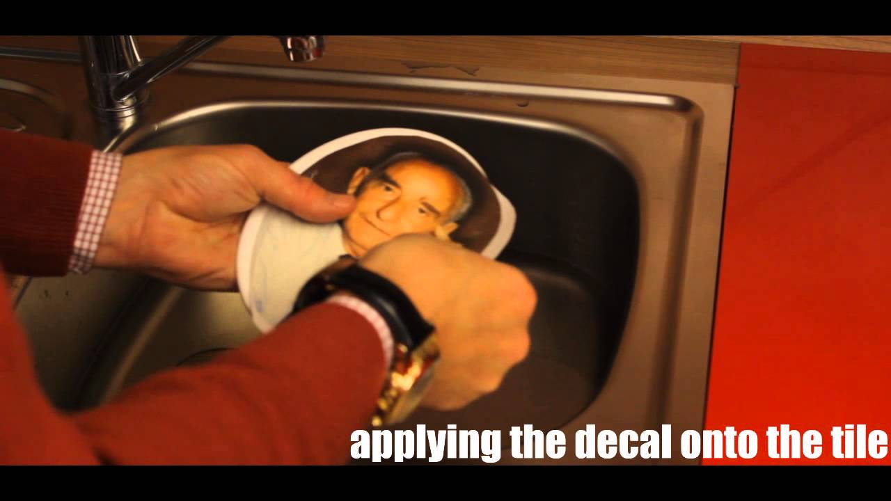 Ceramic Printing Process - (digital ceramic printer, decal printing, photo transfer, ceramic tiles)