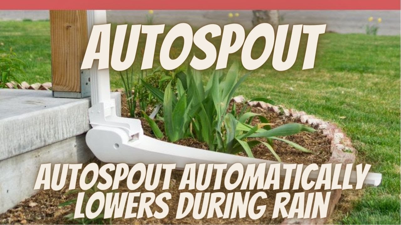 AutoSpout: The no-maintenance automatic downspout extender