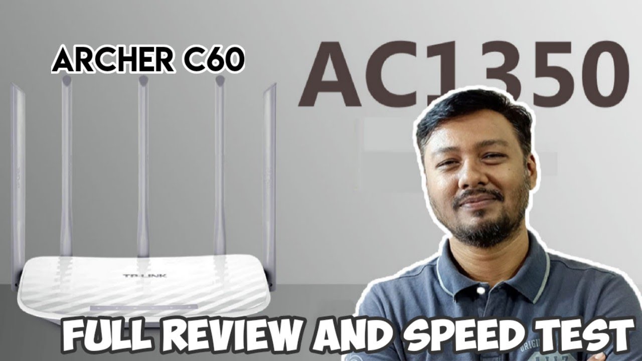 TPLink Archer C60; AC1350 Dual Band Router Full Review and Speed Test