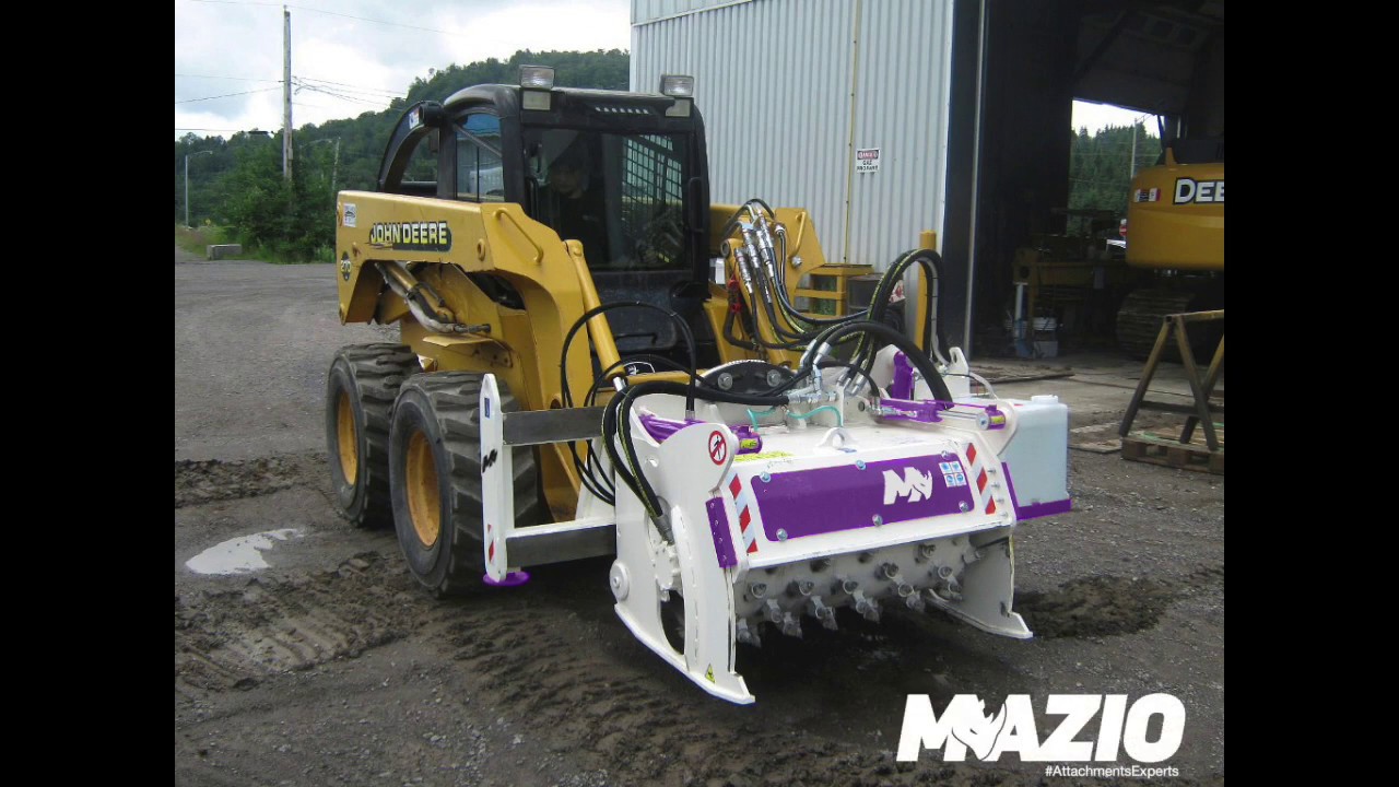 Mazio Attachments | SSL Cold Planer CP22.55 High Flow | Mazio Colombia | Fresadora Minicargador