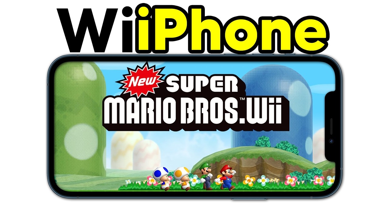 Wii Emulation on iPhone is perfect!
