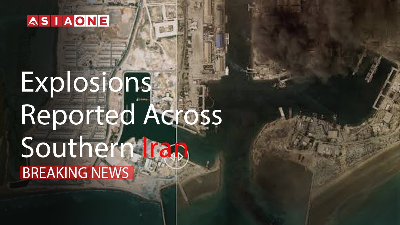 BREAKING: Explosions Reported Near Konarak, Chabahar, Sirik And Bandar Abbas | Asia One News