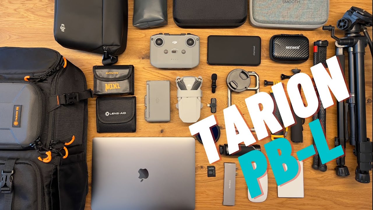 Tarion PB-L Camera Backpack - My Gear and How i organized it!
