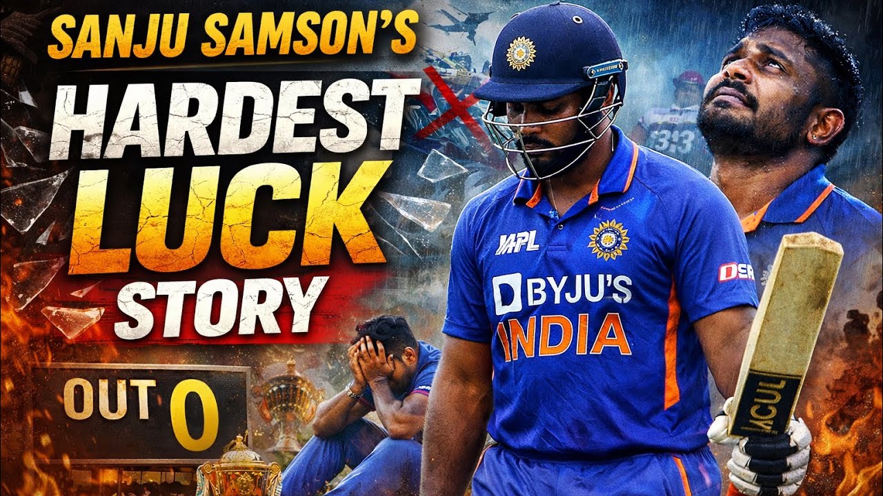 Sanju Samson The Hardest Luck Story 