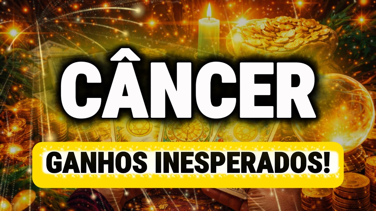 CÂNCER💲✨AJUDA DO ALTO!! O Fim dos Conflitos Libera Dinheiro Rápido✨🍀🔥🙏