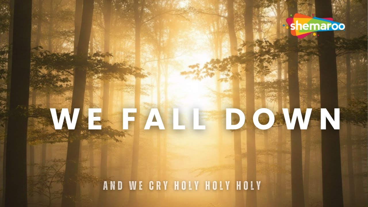 We Fall Down (Lyric Video) | At the feet of Jesus | Gospel Music