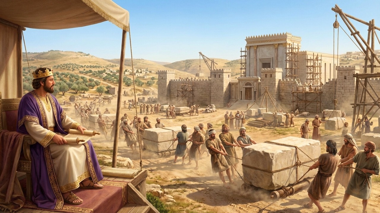 Descubre Cómo fue Construida Jerusalén en el Reinado de Salomón, día a día en detalle