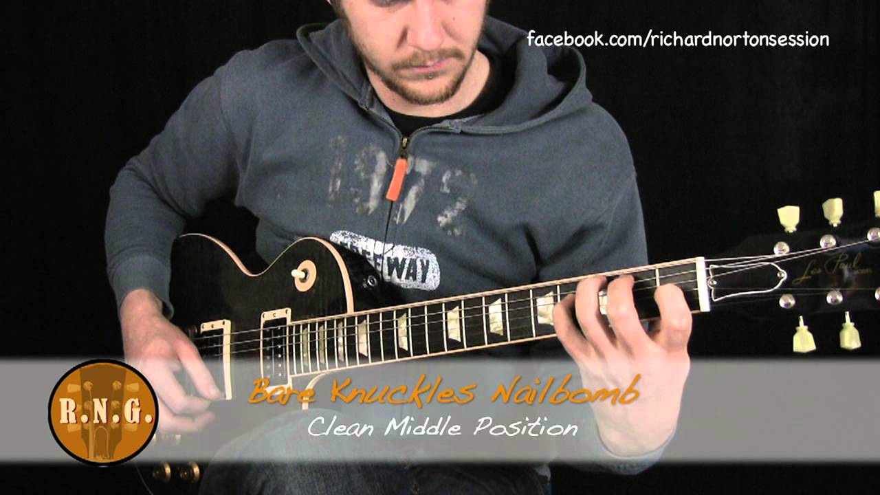 Gibson PAF Burstbuckers vs Bare Knuckle Nailbombs, by Richard Norton Guitar