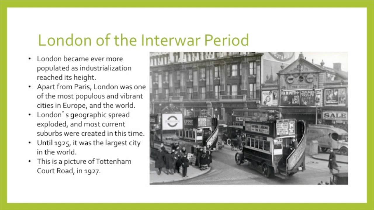England In the Interwar Period