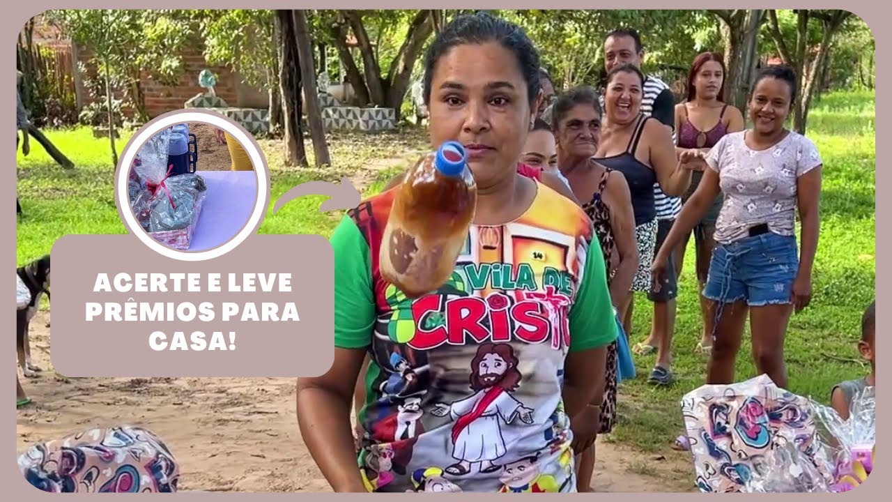 Acerte e leve prêmios para casa. É só acertar a garrafa!