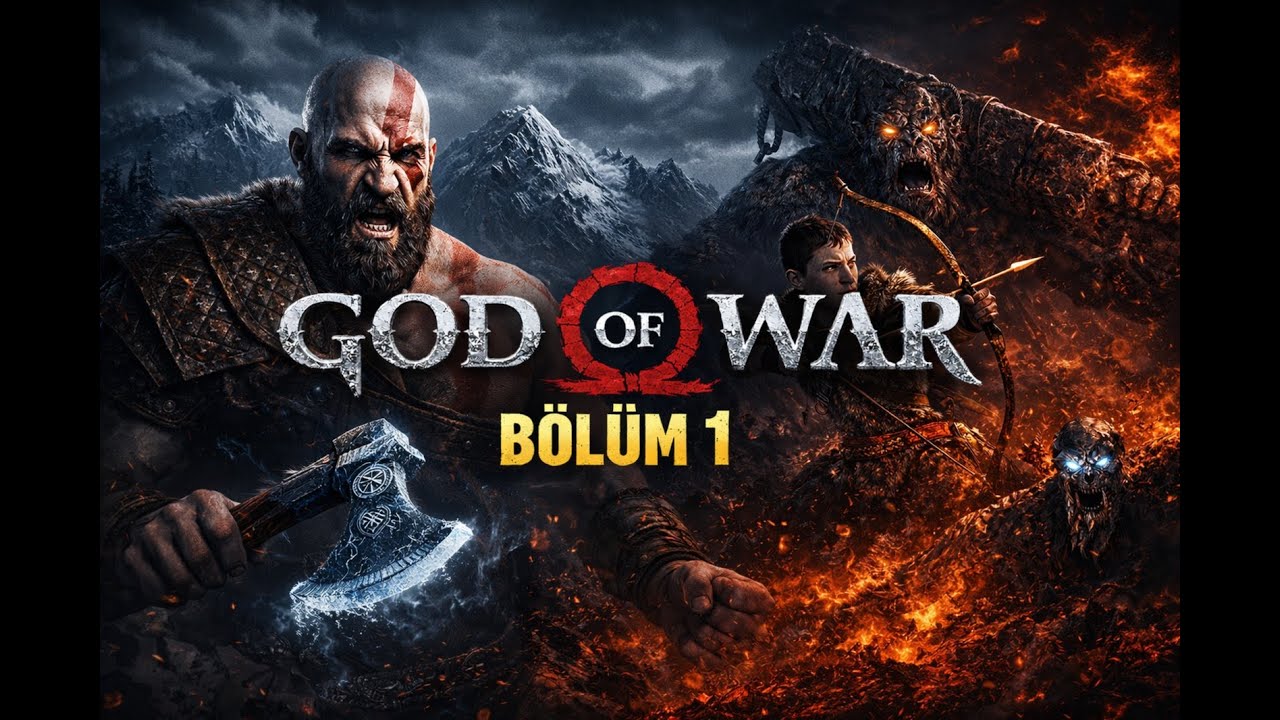 YENİ BİR HAYATA BAŞLANGIÇ | GOD OF WAR | 1.BÖLÜM