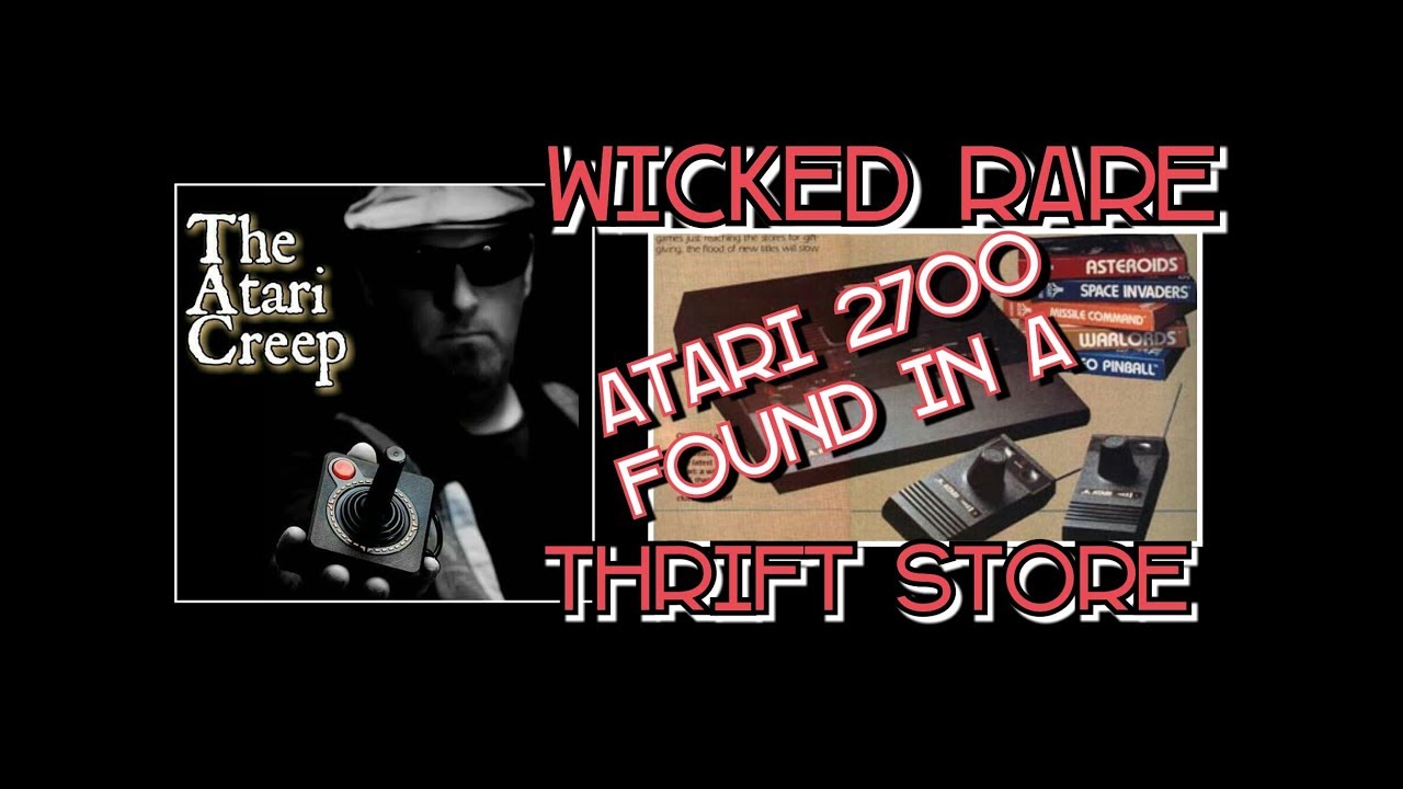 The Atari Creep: Wicked Rare Atari 2700 Prototype Found in a Thrift Store