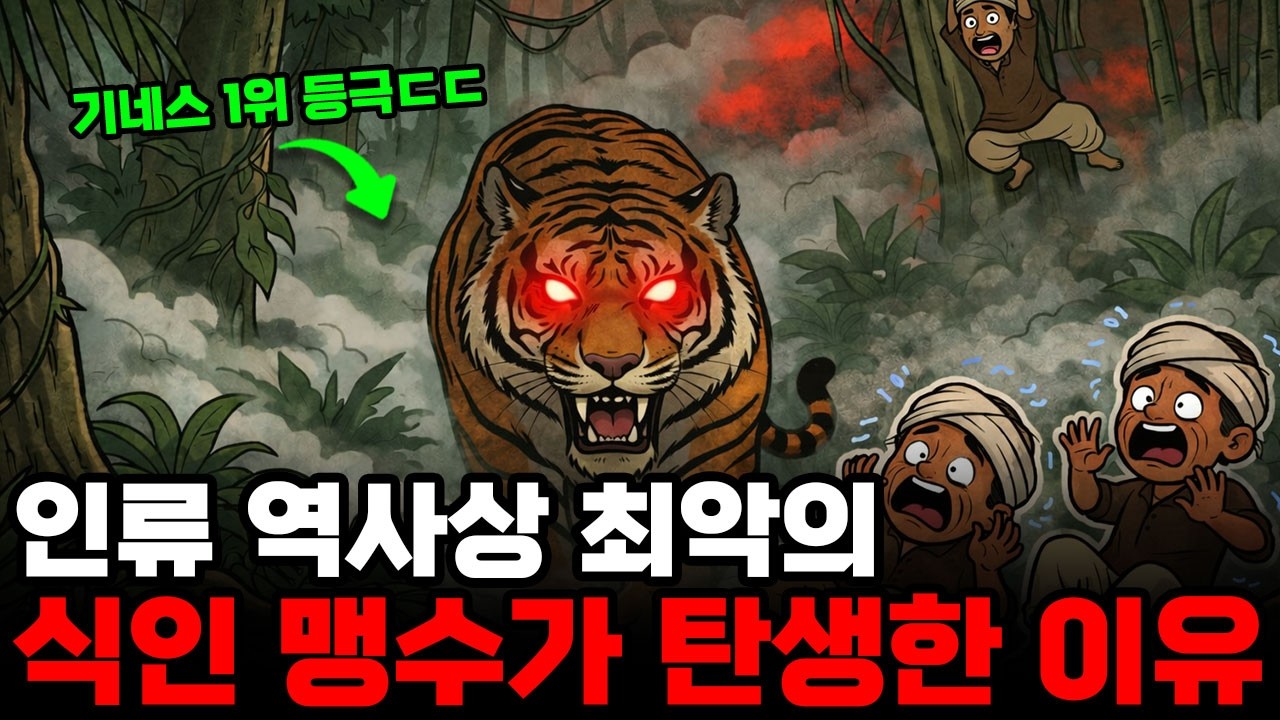 인류 역사상 최악의 식인 동물들… 그런데 전부 이유가 있었다