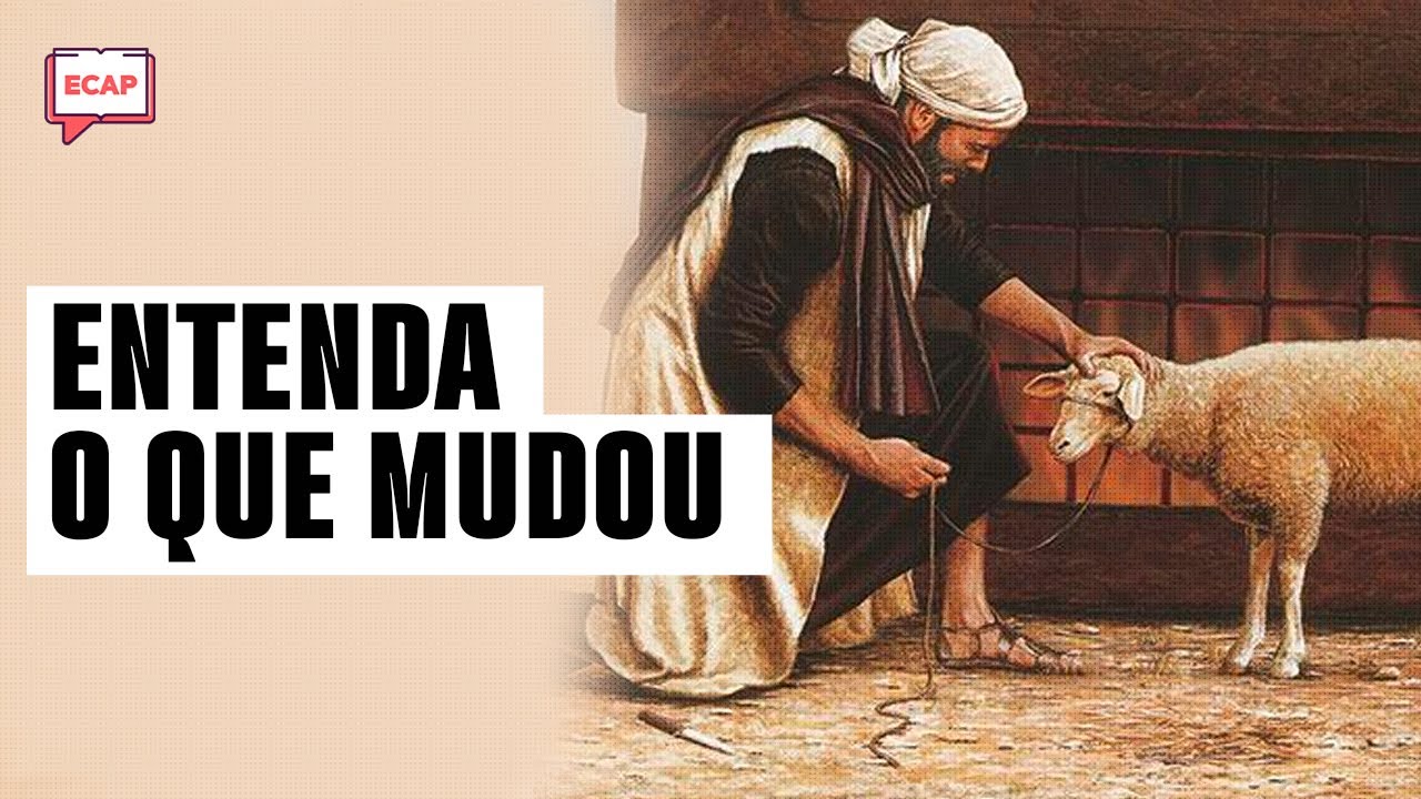 Por que não fazemos sacrifícios com animais nos dias de hoje?