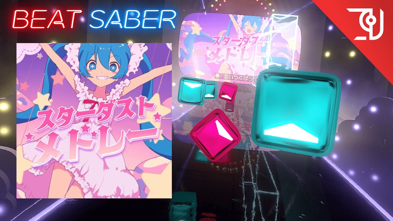 Beat Saber │ KISARA (Ft. Hatsune Miku/初音ミク) - Stardust Medley │ Ge2toro's Expert+