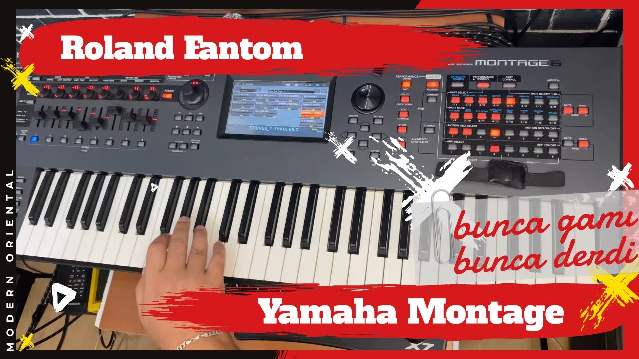 Hakan Çebi - Bunca gamı bunca derdi (erisin dağların karı) #yamaha #roland #hakançebi