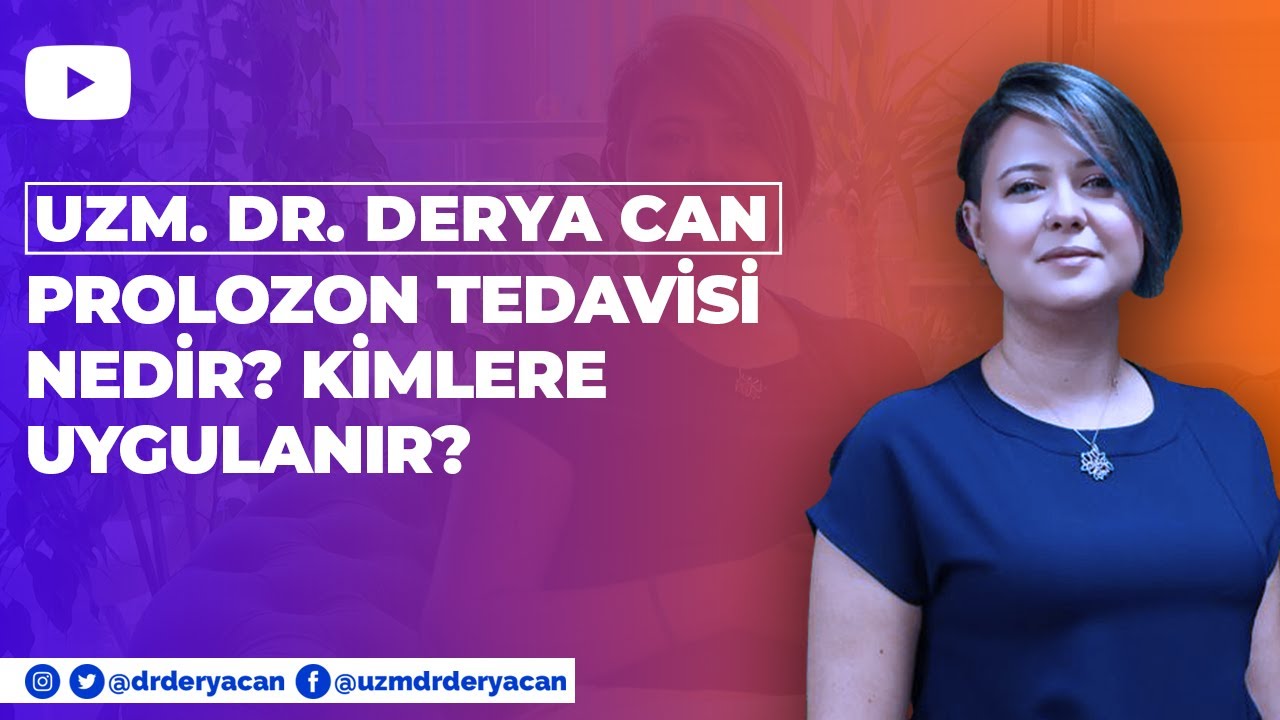 Prolozon Tedavisi Nedir ? Kimlere uygulanabilir ? Ozon Enjeksiyonu Nedir ? Uzm. Dr. Derya CAN