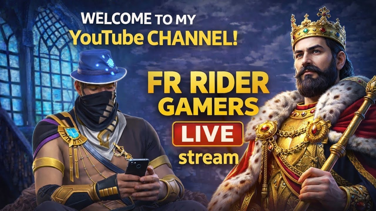 welcome# to# my# YouTube# channel# fr ider# gamer# is live# stream# mobile 📱 player