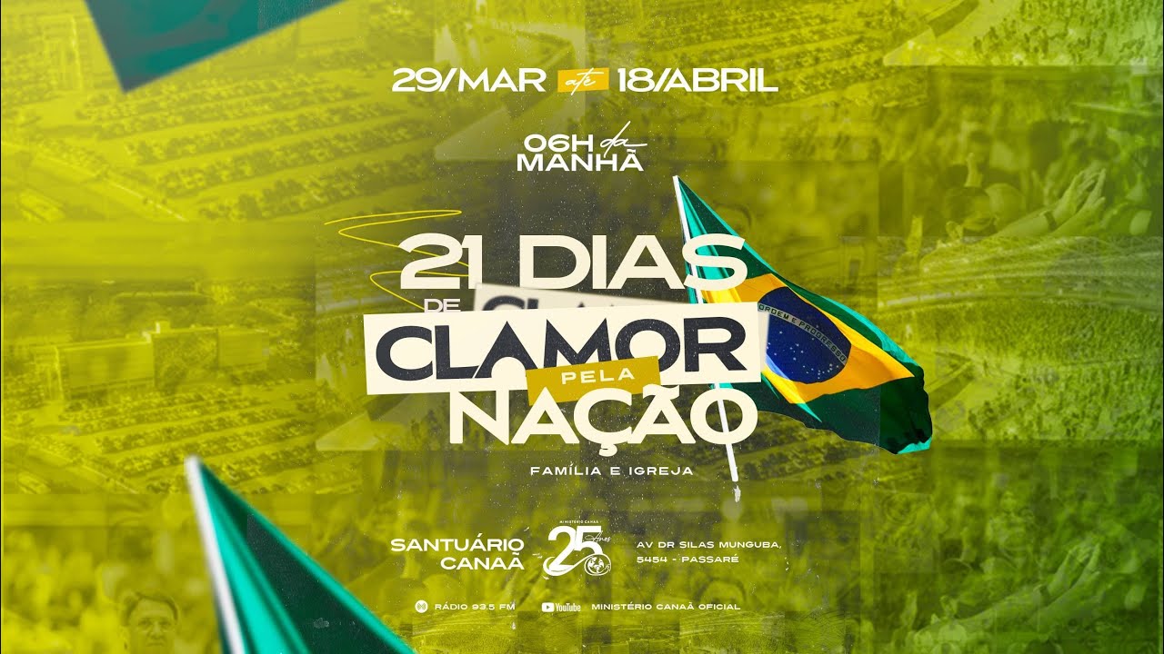 2° DIA DE CLAMOR PELA NAÇÃO - 30/03/2025