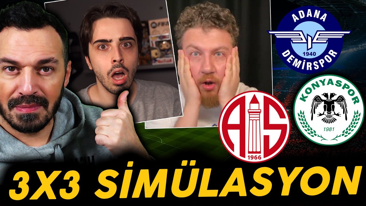 SÜPERLİG'DE 3X3 SİMÜLASYON // FİFA 23 ÜÇLÜ REBUİLD // @UKarakullukcu @ardenpapazyan