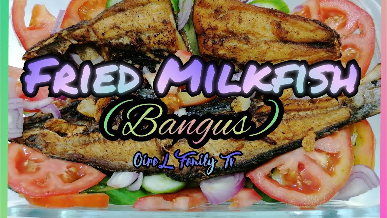 FRIED MILK FISH || Bangus || Nheng's Kitchen