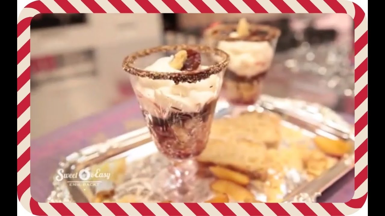 Stollen-Trifle mit Gl&uuml;hwein-Zwetschgen | Sweet & Easy - Enie backt